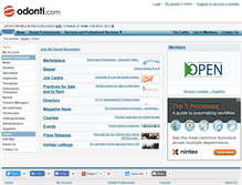 Tablet Screenshot of odonti.com